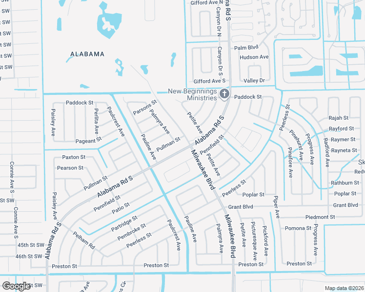 map of restaurants, bars, coffee shops, grocery stores, and more near 626 Alabama Road South in Lehigh Acres
