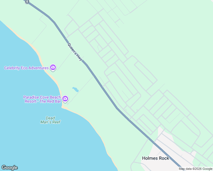 map of restaurants, bars, coffee shops, grocery stores, and more near in Holmes Rock