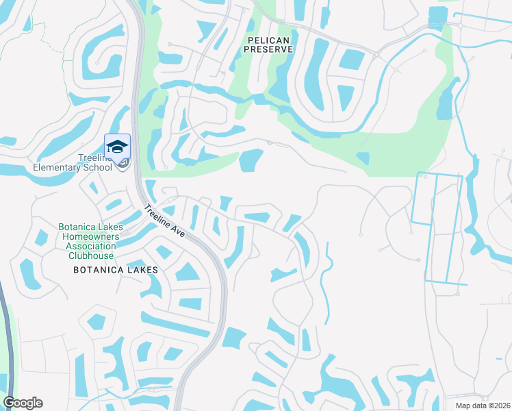 map of restaurants, bars, coffee shops, grocery stores, and more near Maitland Way in Fort Myers