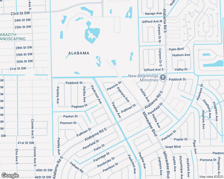 map of restaurants, bars, coffee shops, grocery stores, and more near 214 Parsons Street in Lehigh Acres