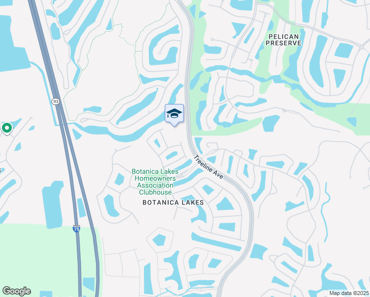 map of restaurants, bars, coffee shops, grocery stores, and more near 11121 Peace Lilly Way in Fort Myers