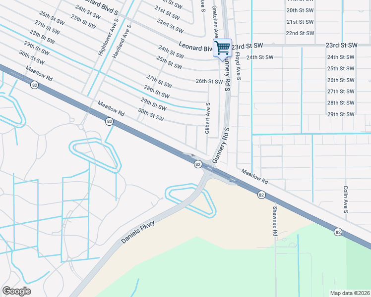 map of restaurants, bars, coffee shops, grocery stores, and more near 1106 Meadow Road in Lehigh Acres