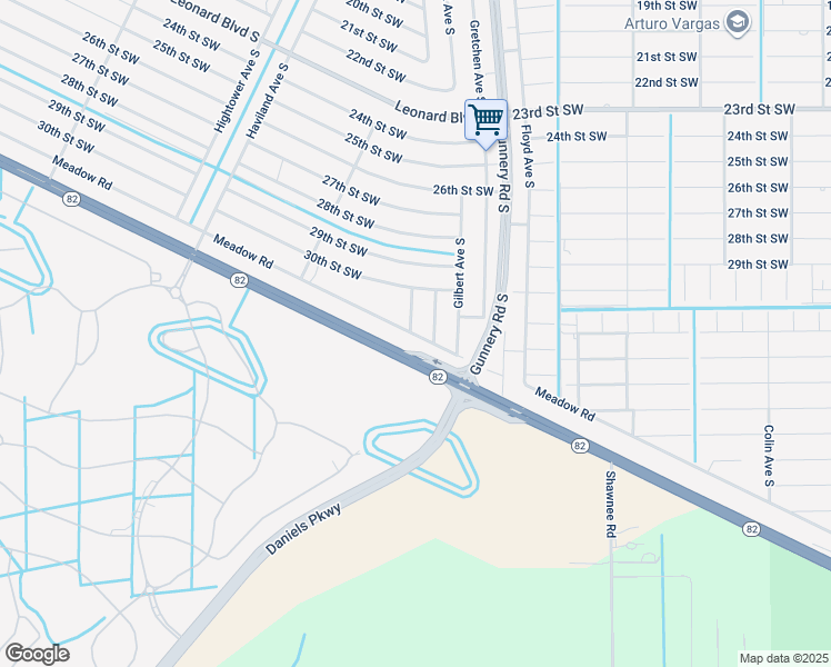 map of restaurants, bars, coffee shops, grocery stores, and more near 1106 Meadow Road in Lehigh Acres