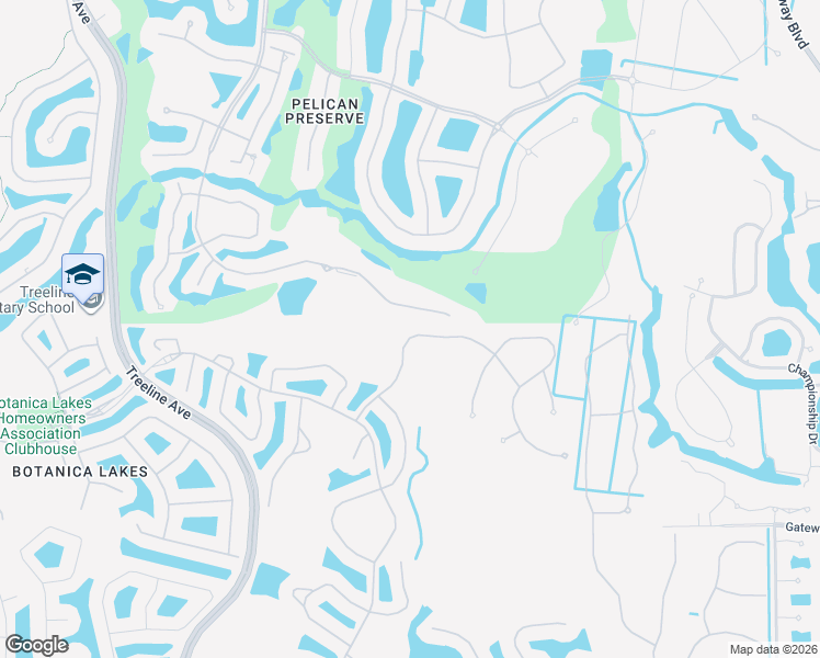 map of restaurants, bars, coffee shops, grocery stores, and more near 11220 Carlingford Road in Fort Myers
