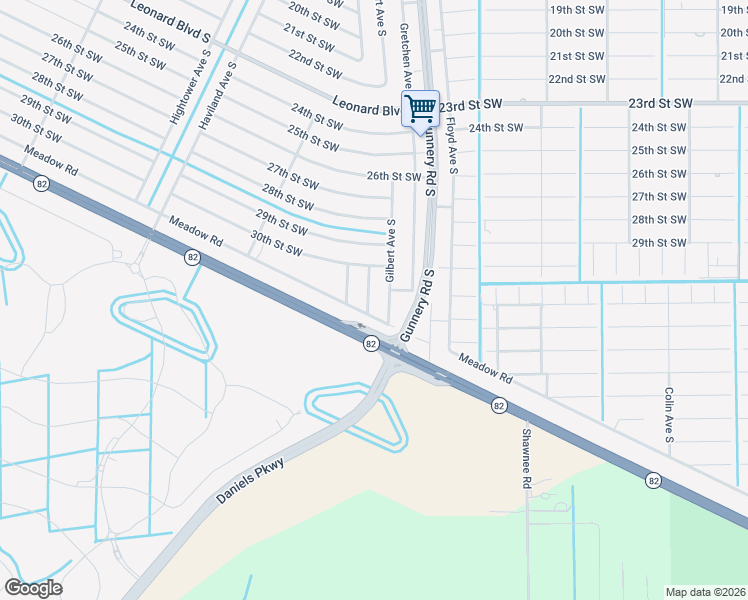 map of restaurants, bars, coffee shops, grocery stores, and more near 3017 Gordon Avenue South in Lehigh Acres