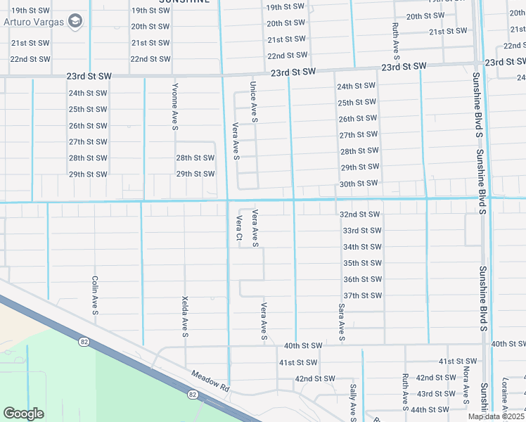 map of restaurants, bars, coffee shops, grocery stores, and more near 3514 32nd Street Southwest in Lehigh Acres