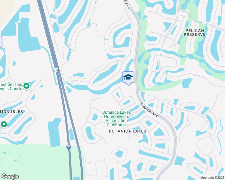 map of restaurants, bars, coffee shops, grocery stores, and more near 11044 Yellow Poplar Drive in Fort Myers
