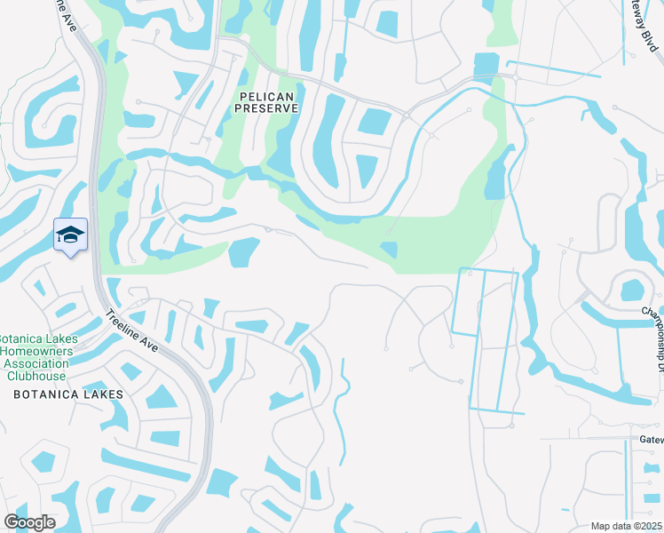 map of restaurants, bars, coffee shops, grocery stores, and more near 11220 Carlingford Road in Fort Myers