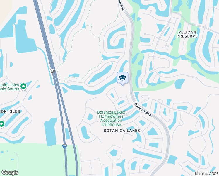 map of restaurants, bars, coffee shops, grocery stores, and more near 11028 Yellow Poplar Drive in Fort Myers