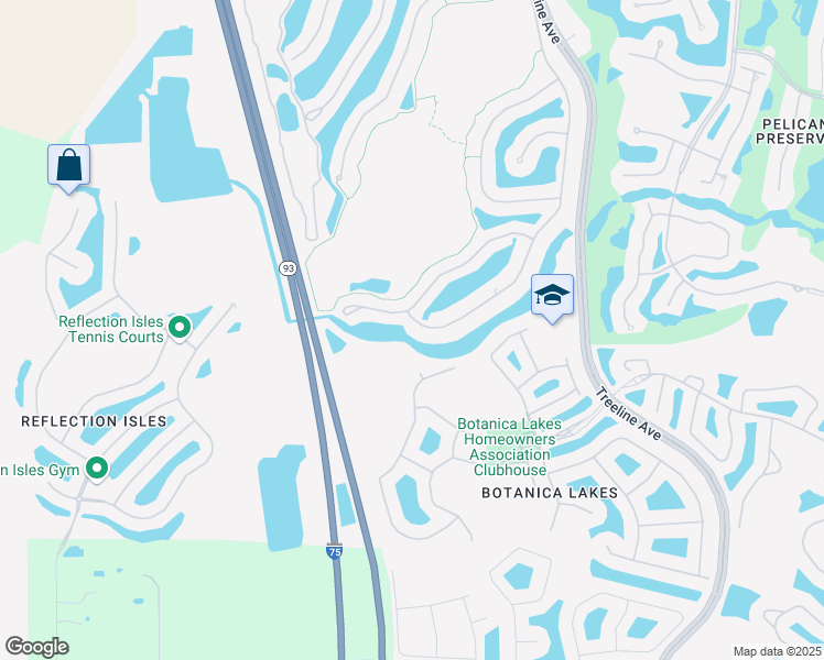 map of restaurants, bars, coffee shops, grocery stores, and more near 10139 Colonial Country Club Boulevard in Fort Myers