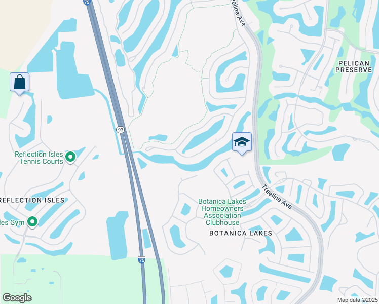 map of restaurants, bars, coffee shops, grocery stores, and more near 10137 Colonial Country Club Boulevard in Fort Myers