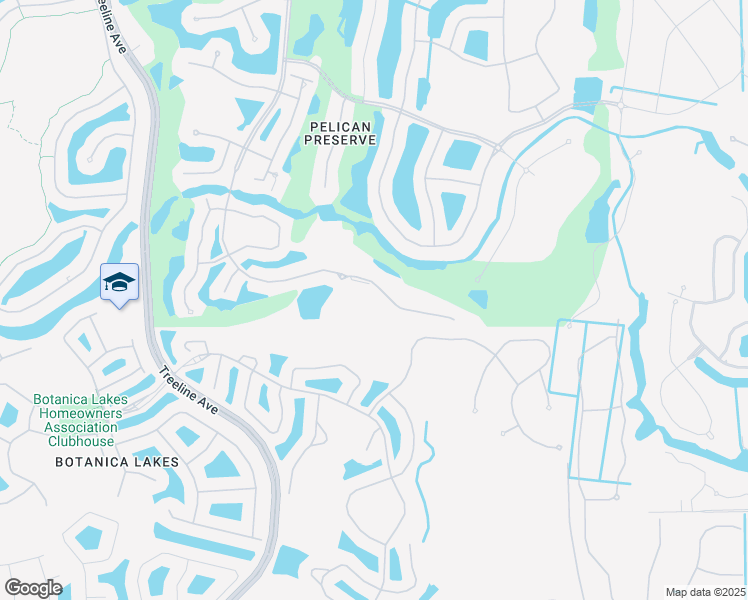 map of restaurants, bars, coffee shops, grocery stores, and more near 10760 Palazzo Way in Fort Myers