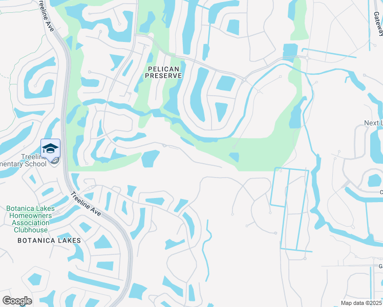 map of restaurants, bars, coffee shops, grocery stores, and more near 10740 Palazzo Way in Fort Myers
