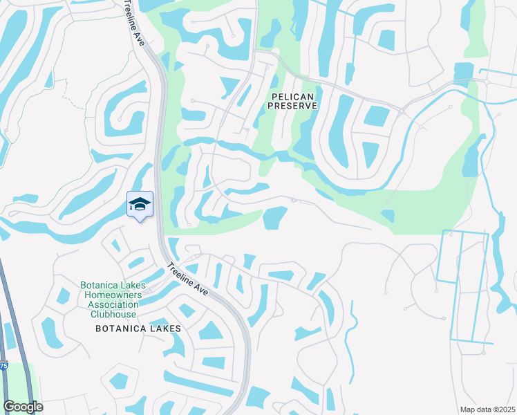 map of restaurants, bars, coffee shops, grocery stores, and more near 10651 Pelican Preserve Boulevard in Fort Myers