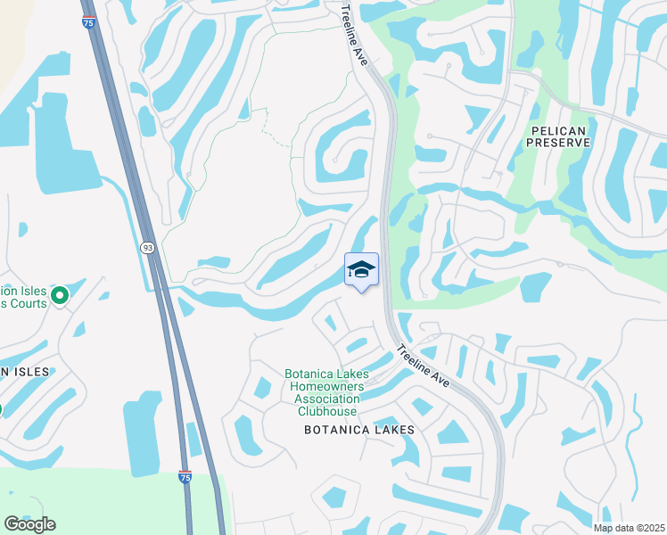map of restaurants, bars, coffee shops, grocery stores, and more near 10119 Colonial Country Club Boulevard in Fort Myers