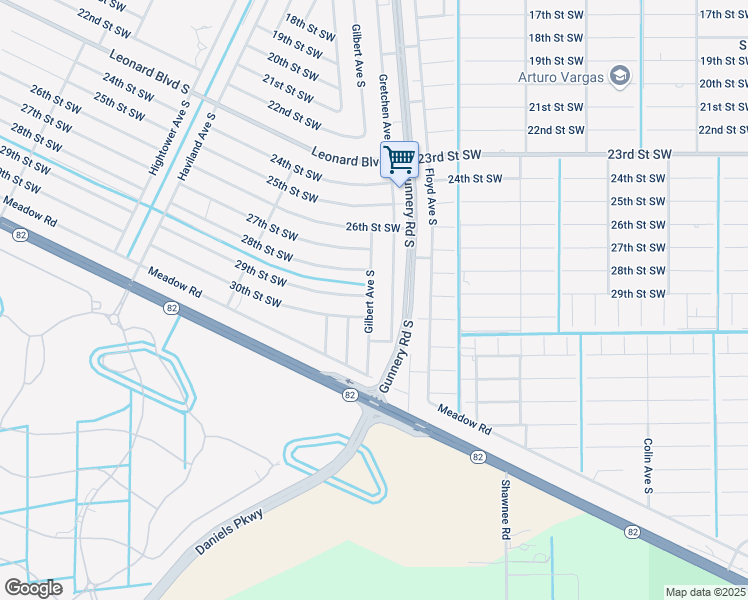 map of restaurants, bars, coffee shops, grocery stores, and more near 2903 Gilbert Avenue South in Lehigh Acres