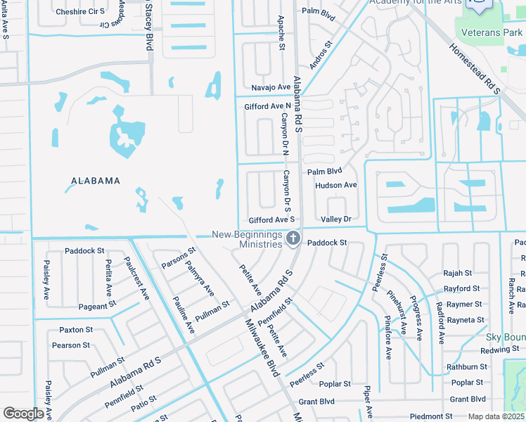 map of restaurants, bars, coffee shops, grocery stores, and more near 431 Morgan Circle South in Lehigh Acres