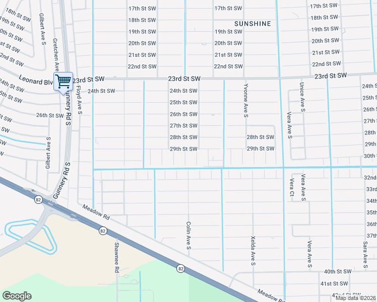 map of restaurants, bars, coffee shops, grocery stores, and more near 2901 Colin Avenue South in Lehigh Acres