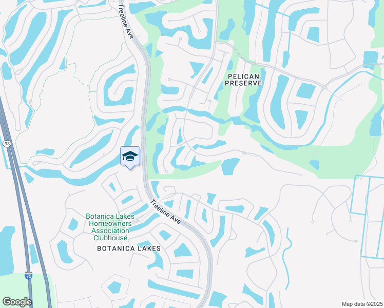 map of restaurants, bars, coffee shops, grocery stores, and more near 10841 Valentina Court in Fort Myers