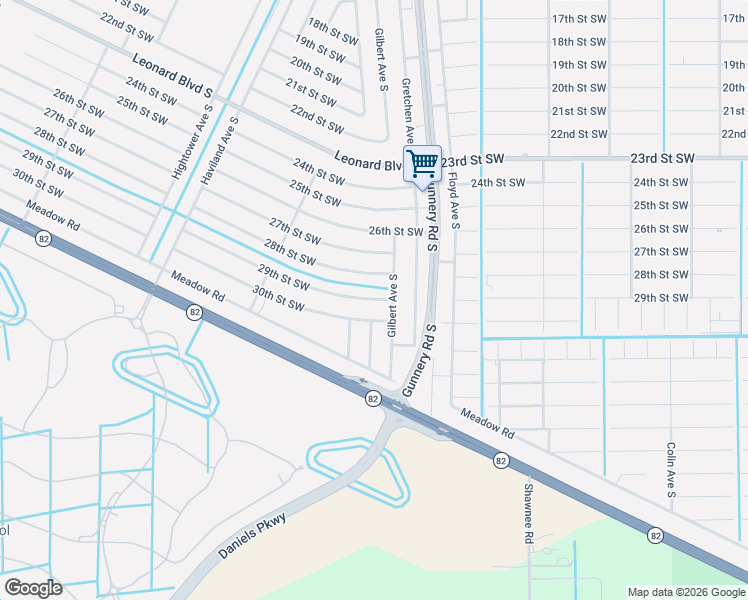 map of restaurants, bars, coffee shops, grocery stores, and more near 4415 29th Street Southwest in Lehigh Acres