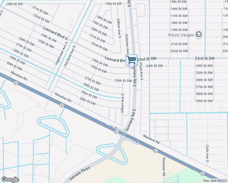 map of restaurants, bars, coffee shops, grocery stores, and more near 4413 27th Street Southwest in Lehigh Acres