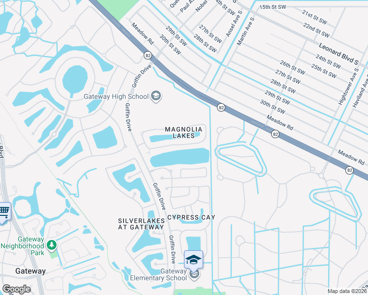map of restaurants, bars, coffee shops, grocery stores, and more near 13459 Little Gem Circle in Fort Myers
