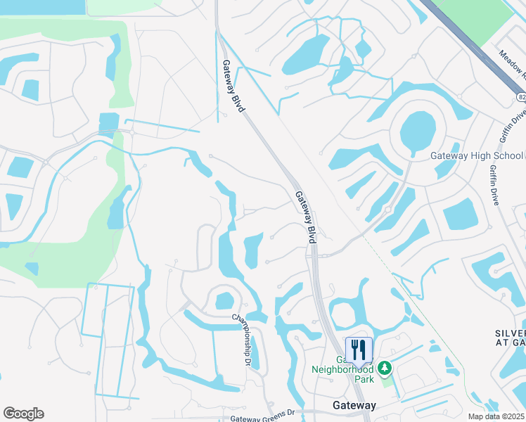 map of restaurants, bars, coffee shops, grocery stores, and more near 10950 Mahogany Run in Fort Myers