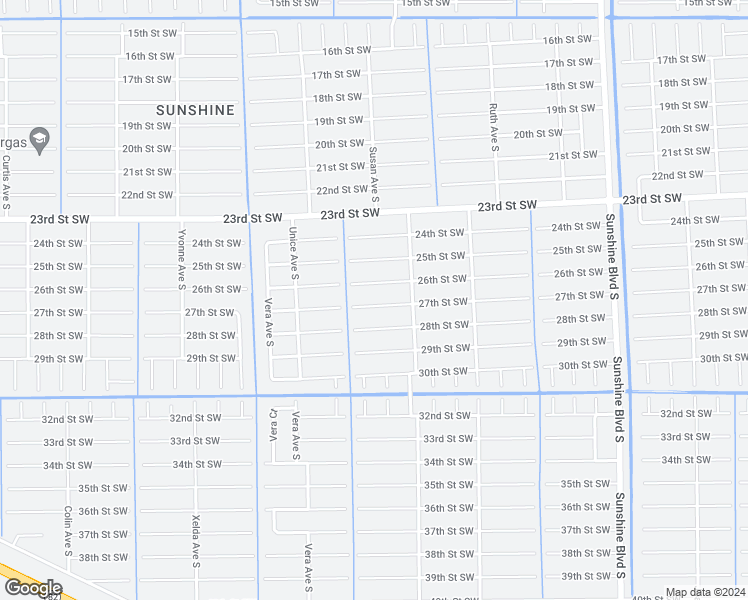 map of restaurants, bars, coffee shops, grocery stores, and more near 3412 27th Street Southwest in Lehigh Acres