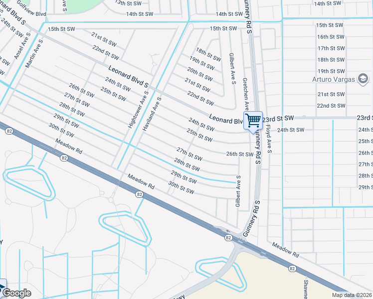 map of restaurants, bars, coffee shops, grocery stores, and more near 4502 Harry Avenue South in Lehigh Acres