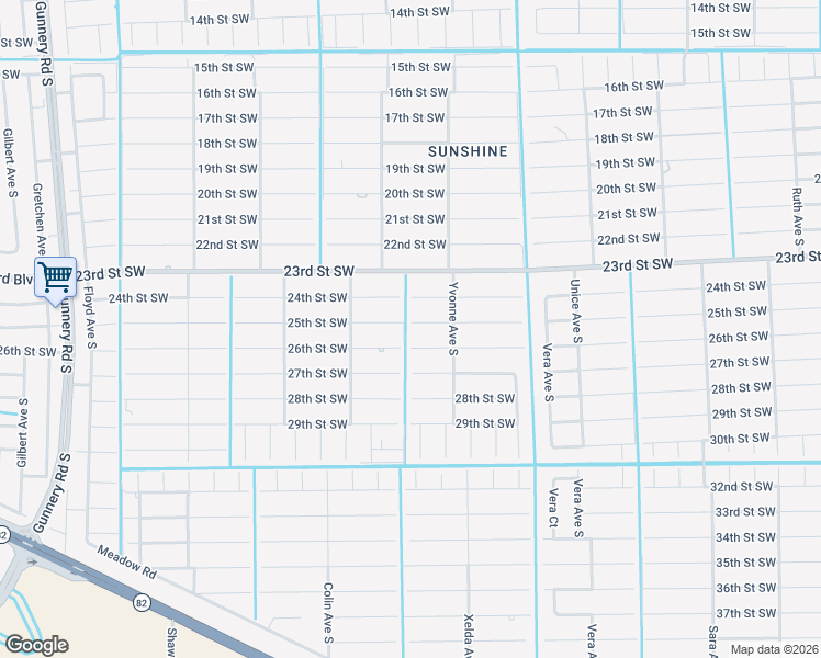 map of restaurants, bars, coffee shops, grocery stores, and more near 3812 26th Street Southwest in Lehigh Acres