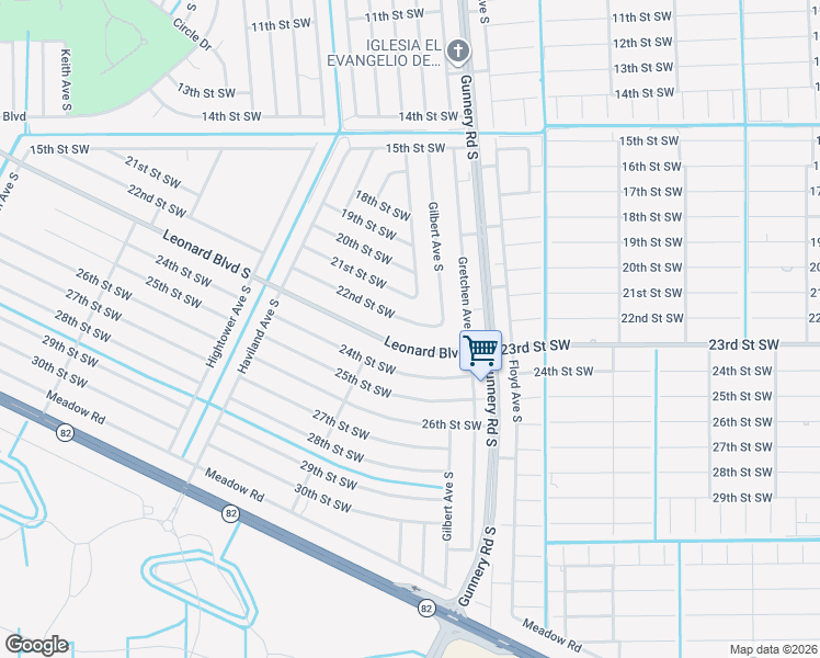 map of restaurants, bars, coffee shops, grocery stores, and more near 4417 22nd Street Southwest in Lehigh Acres