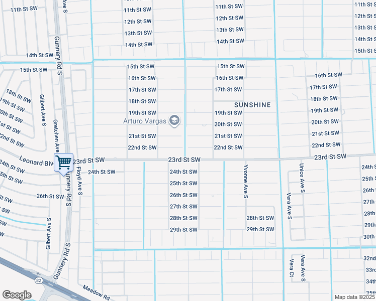 map of restaurants, bars, coffee shops, grocery stores, and more near 3917 22nd Street Southwest in Lehigh Acres