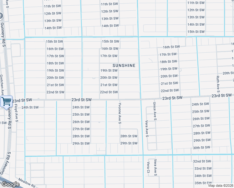 map of restaurants, bars, coffee shops, grocery stores, and more near 3801 22nd Street Southwest in Lehigh Acres