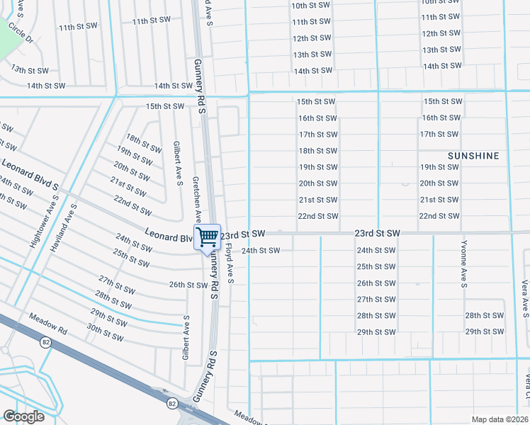 map of restaurants, bars, coffee shops, grocery stores, and more near 4214 22nd Street Southwest in Lehigh Acres