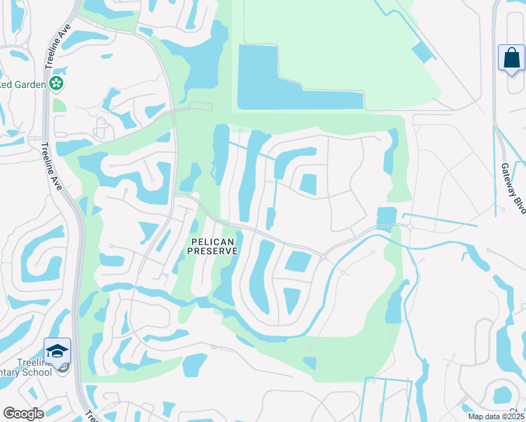 map of restaurants, bars, coffee shops, grocery stores, and more near 10481 Materita Road in Fort Myers