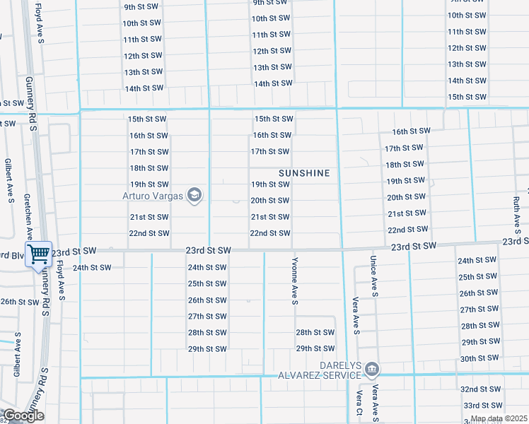 map of restaurants, bars, coffee shops, grocery stores, and more near 3812 21st Street Southwest in Lehigh Acres