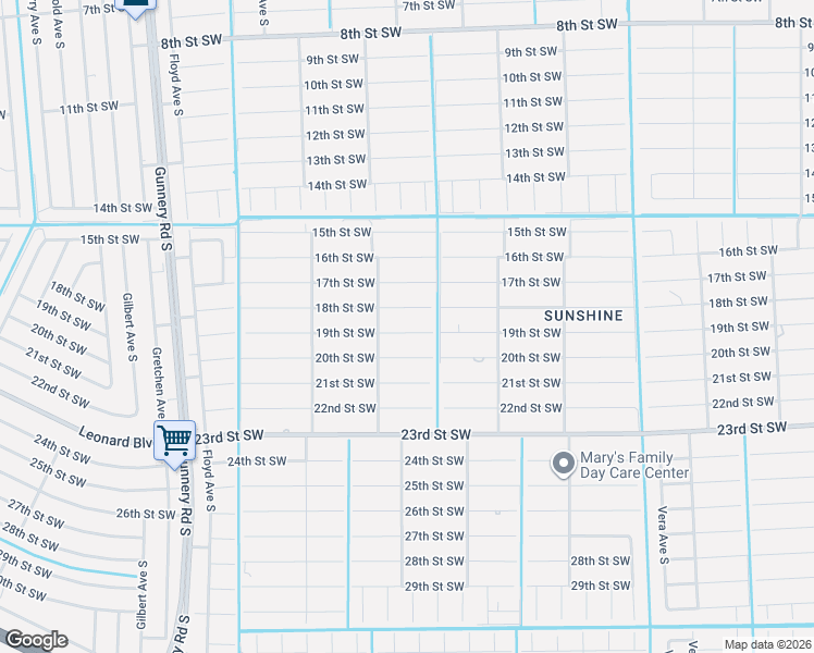 map of restaurants, bars, coffee shops, grocery stores, and more near 4008 19th Street Southwest in Lehigh Acres