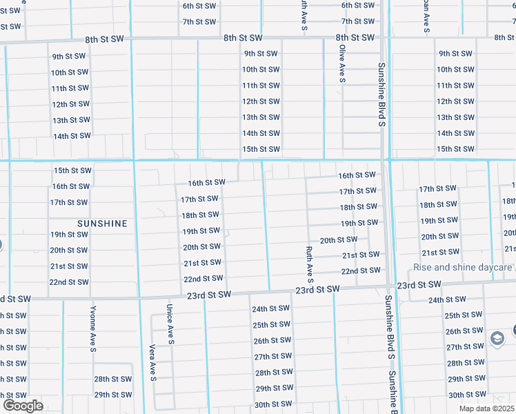 map of restaurants, bars, coffee shops, grocery stores, and more near 3402 18th St SW in Lehigh Acres
