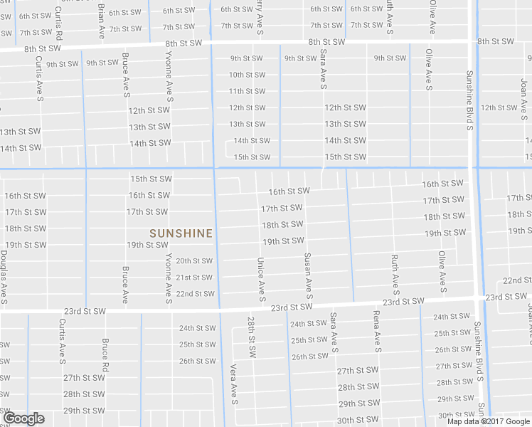 map of restaurants, bars, coffee shops, grocery stores, and more near 3519 17th Street Southwest in Lehigh Acres