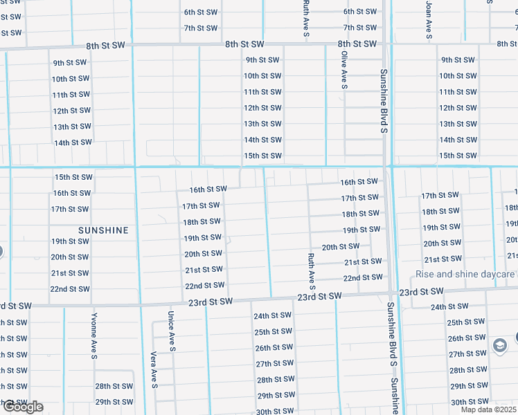 map of restaurants, bars, coffee shops, grocery stores, and more near 3402 18th Street Southwest in Lehigh Acres