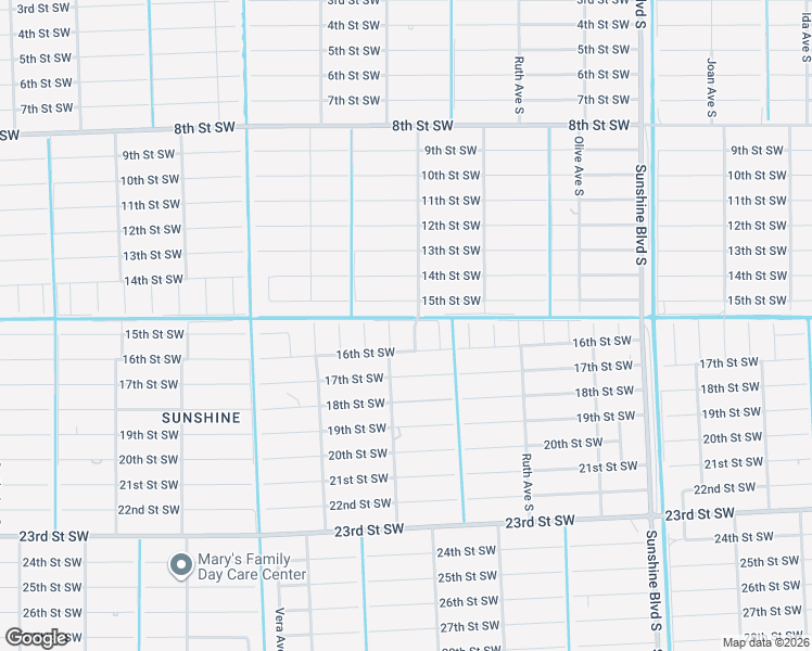 map of restaurants, bars, coffee shops, grocery stores, and more near 3405 15th Street West in Lehigh Acres