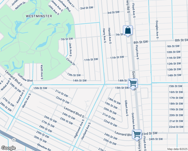 map of restaurants, bars, coffee shops, grocery stores, and more near 1134 Homer Avenue South in Lehigh Acres