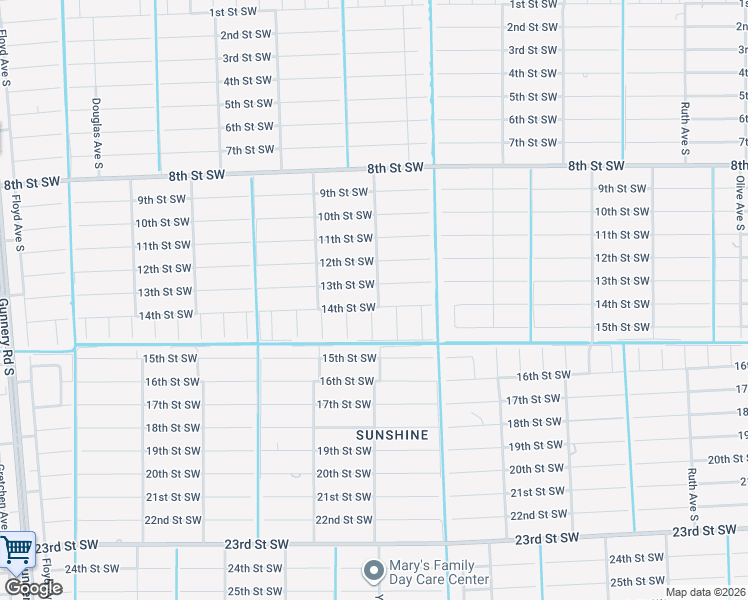 map of restaurants, bars, coffee shops, grocery stores, and more near 3801 13th Street Southwest in Lehigh Acres