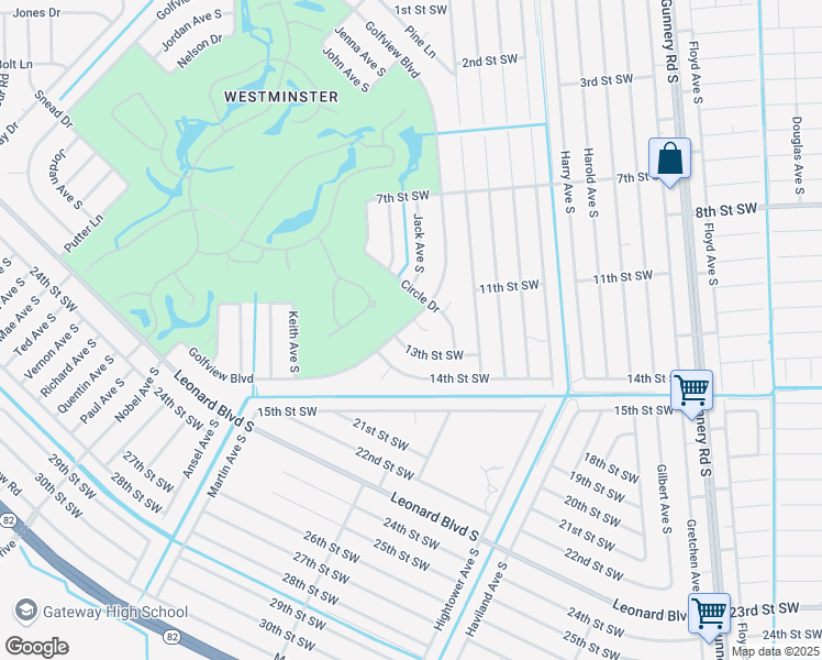 map of restaurants, bars, coffee shops, grocery stores, and more near 4735 Golfview Boulevard in Lehigh Acres