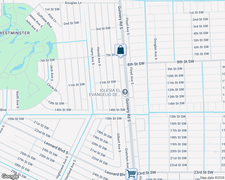 map of restaurants, bars, coffee shops, grocery stores, and more near 1104 Gilbert Avenue South in Lehigh Acres