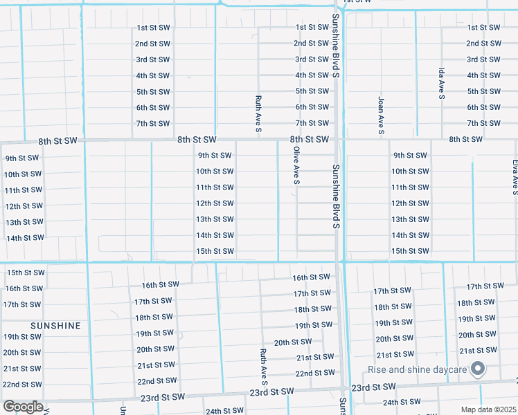 map of restaurants, bars, coffee shops, grocery stores, and more near 3209 12th Street Southwest in Lehigh Acres