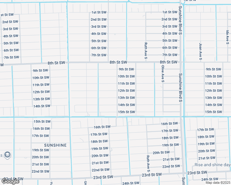 map of restaurants, bars, coffee shops, grocery stores, and more near 3401 12th Street Southwest in Lehigh Acres
