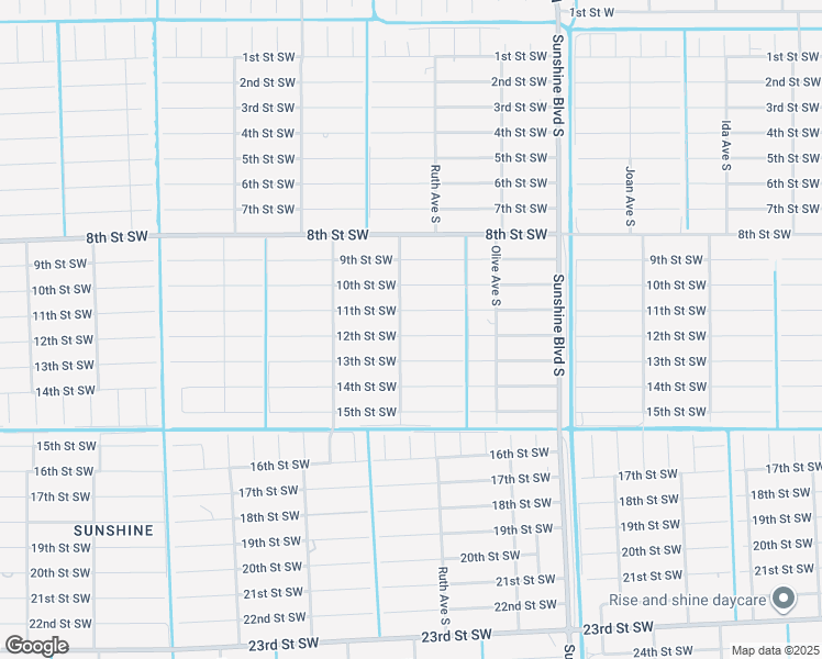 map of restaurants, bars, coffee shops, grocery stores, and more near 3216 12th Street Southwest in Lehigh Acres