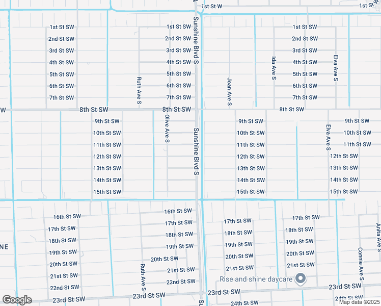 map of restaurants, bars, coffee shops, grocery stores, and more near 3102 12th Street Southwest in Lehigh Acres