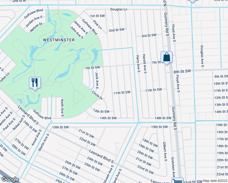 map of restaurants, bars, coffee shops, grocery stores, and more near 745 Ivan Avenue South in Lehigh Acres